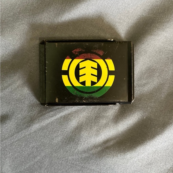 Vintage Element Skateboards Rasta Belt Buckle Y2K - Picture 1 of 4